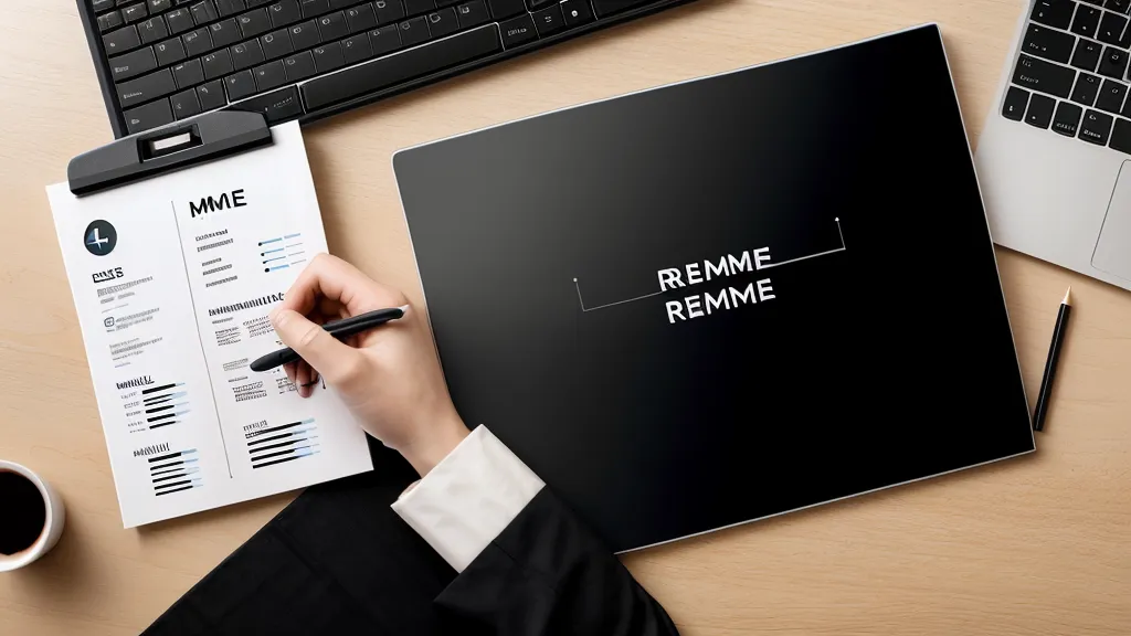 Gros plan sur la modification d'un CV pour une structure plus simple et lisible