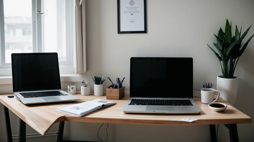 Main annotant un CV imprimé sur un bureau encombré